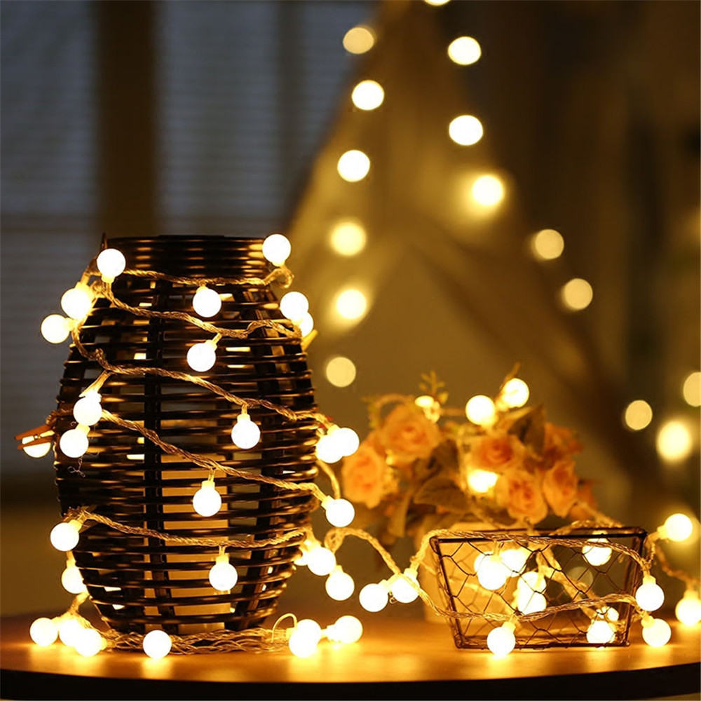 3-10M ソーラー/USB/バッテリー式ストリングライト、 - Lighting Decor Living Room のレビューと価格