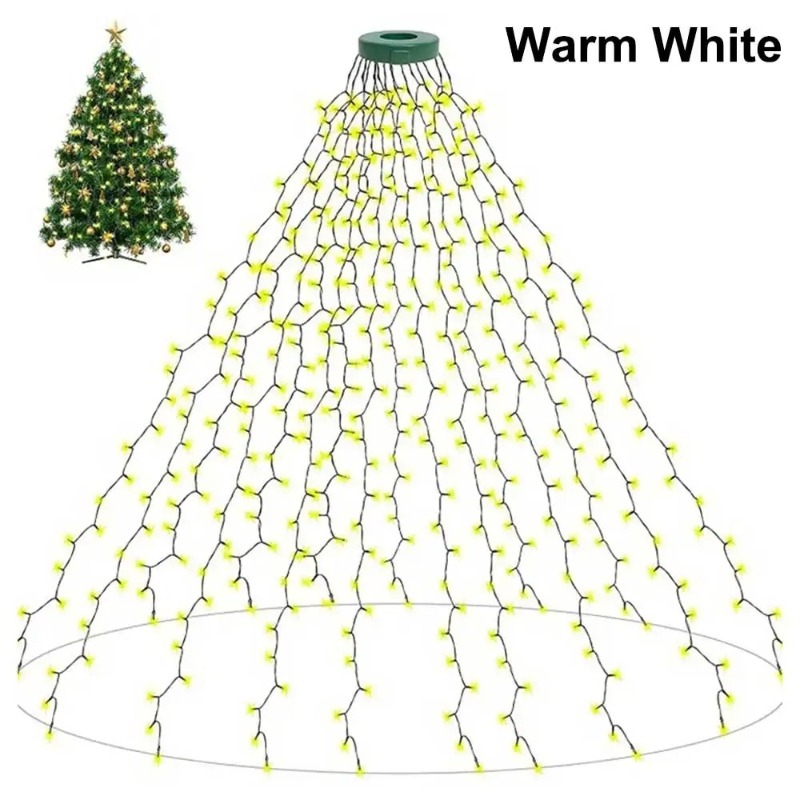 USB LED フェアリーストリングライト、防水クリスマスツ - Lighting Tree Decor のレビューと価格