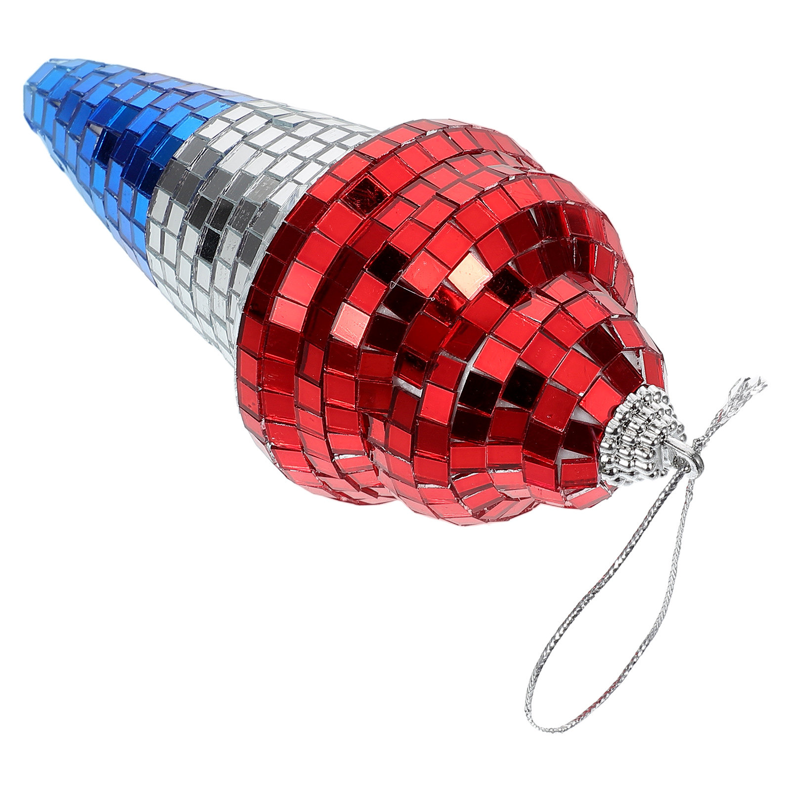アイスクリーム型レトロディスコボール吊り下げ装飾鏡面反射パー - Disco Ball Mirror のレビューと価格