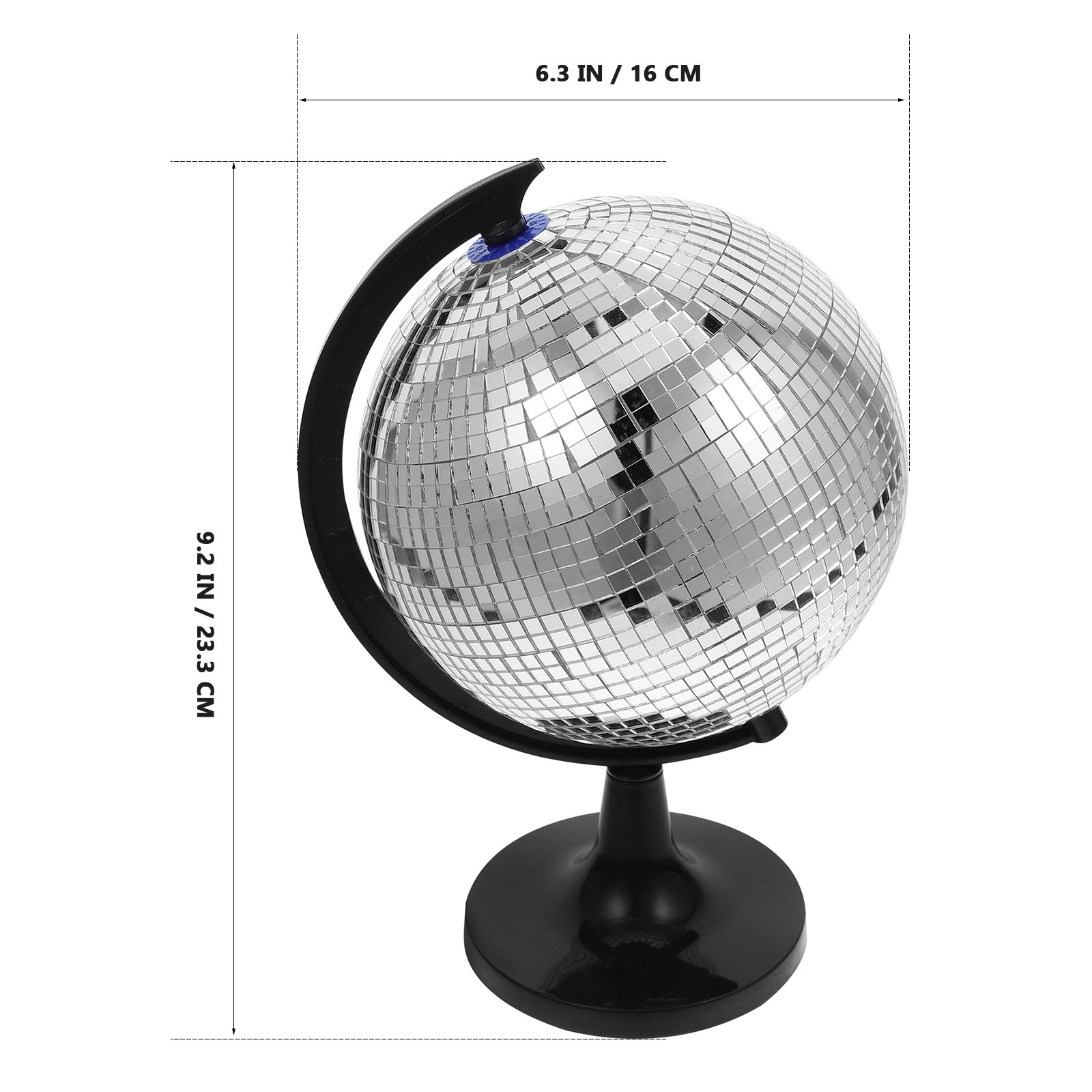 奇抜なディスコグローブ装飾 反射ミラーボール効果 鮮やかな雰 - Disco Ball Mirror のレビューと価格