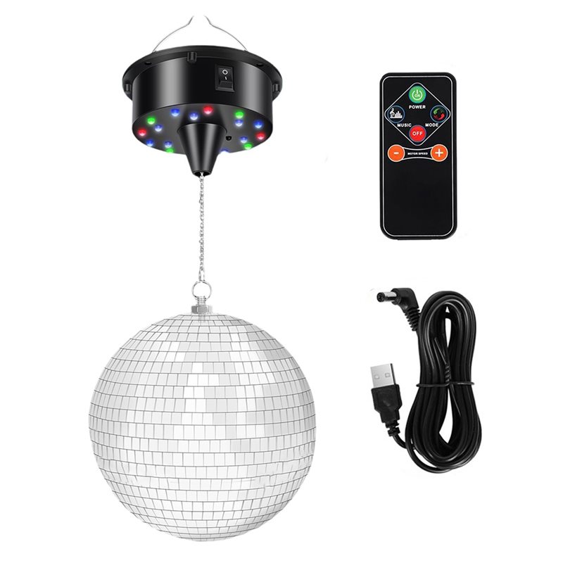 AT41 2セット 7.8インチ 吊り下げ式ディスコボール  - Disco Ball Mirror のレビューと価格