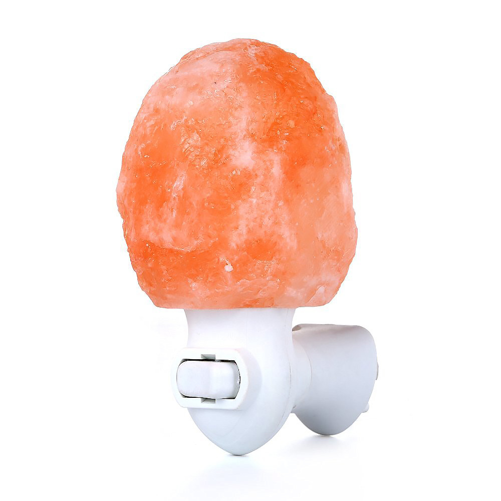 F5 LEDナイトライト ヒマラヤ岩塩ランプ ベッドサイドラ - Himalayan Salt Lamp のレビューと価格