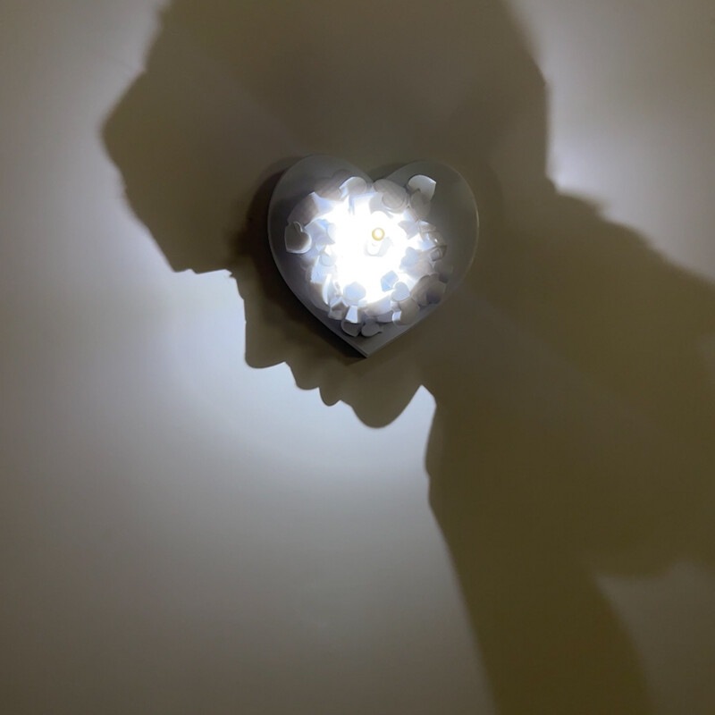 ドロップシッピング 3Dライトシャドウナイトライト アンビエ - Led Lighting Wall Decor のレビューと価格