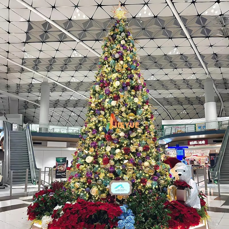 高品質巨大装飾屋外人工クリスマスツリー 5M 50M 商業用 - Lighting Tree Decor のレビューと価格