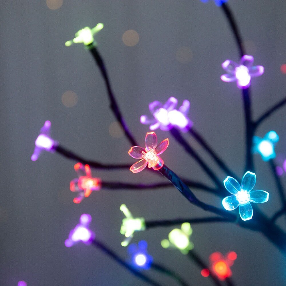 1/2PC 20LED 桜の枝ライト屋内屋外ホームデコレーシ - Lighting Tree Decor のレビューと価格