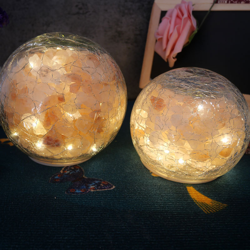国境を越えて人気のヒマラヤ岩塩ランプ、クラックルガラス塩ラン - Himalayan Salt Lamp のレビューと価格