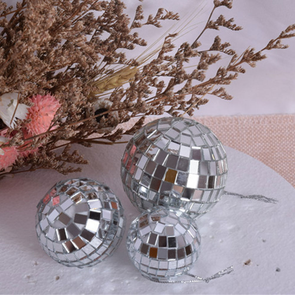 6 個 4/6/10 センチメートルミラーディスコボールステ - Disco Ball Mirror のレビューと価格