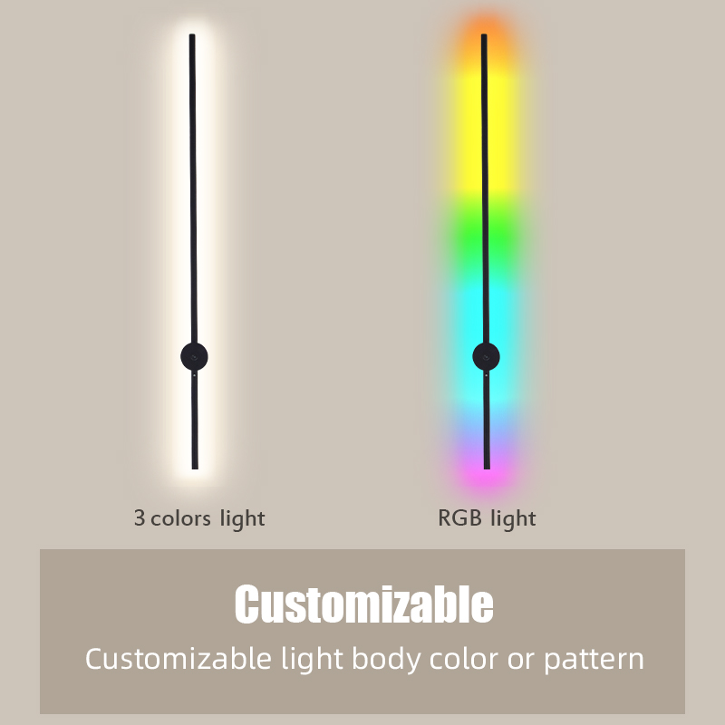モダンな充電式LEDウォールスコンスランプ、ブラックアルミニ - Led Lighting Wall Decor のレビューと価格